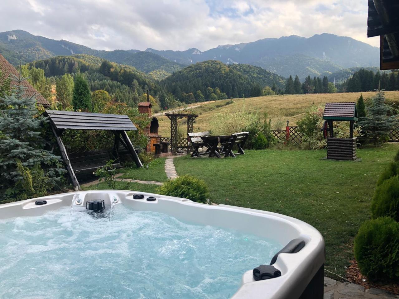 Willa Hot Tub Chalet Retreat Braszów Zewnętrze zdjęcie